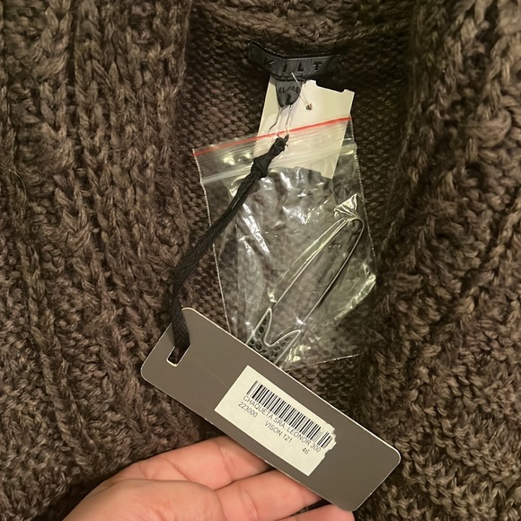 Kilt Chaqueta Sra. Leonor Knit Cardigan in Brown Size X Large - Picture 3 of 6